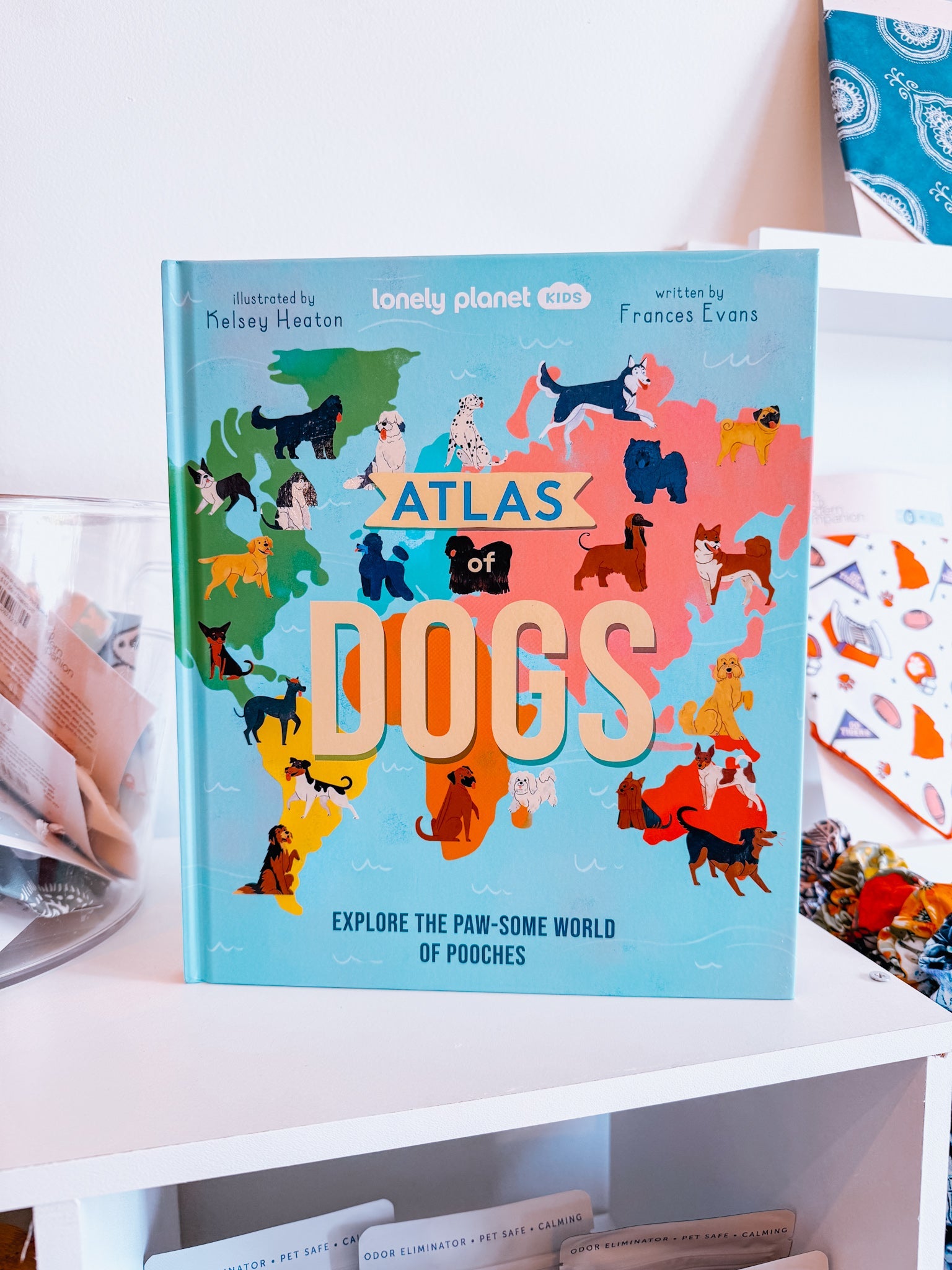 Lonely Planet Kids Atlas of Dogs Book - Modern Companion