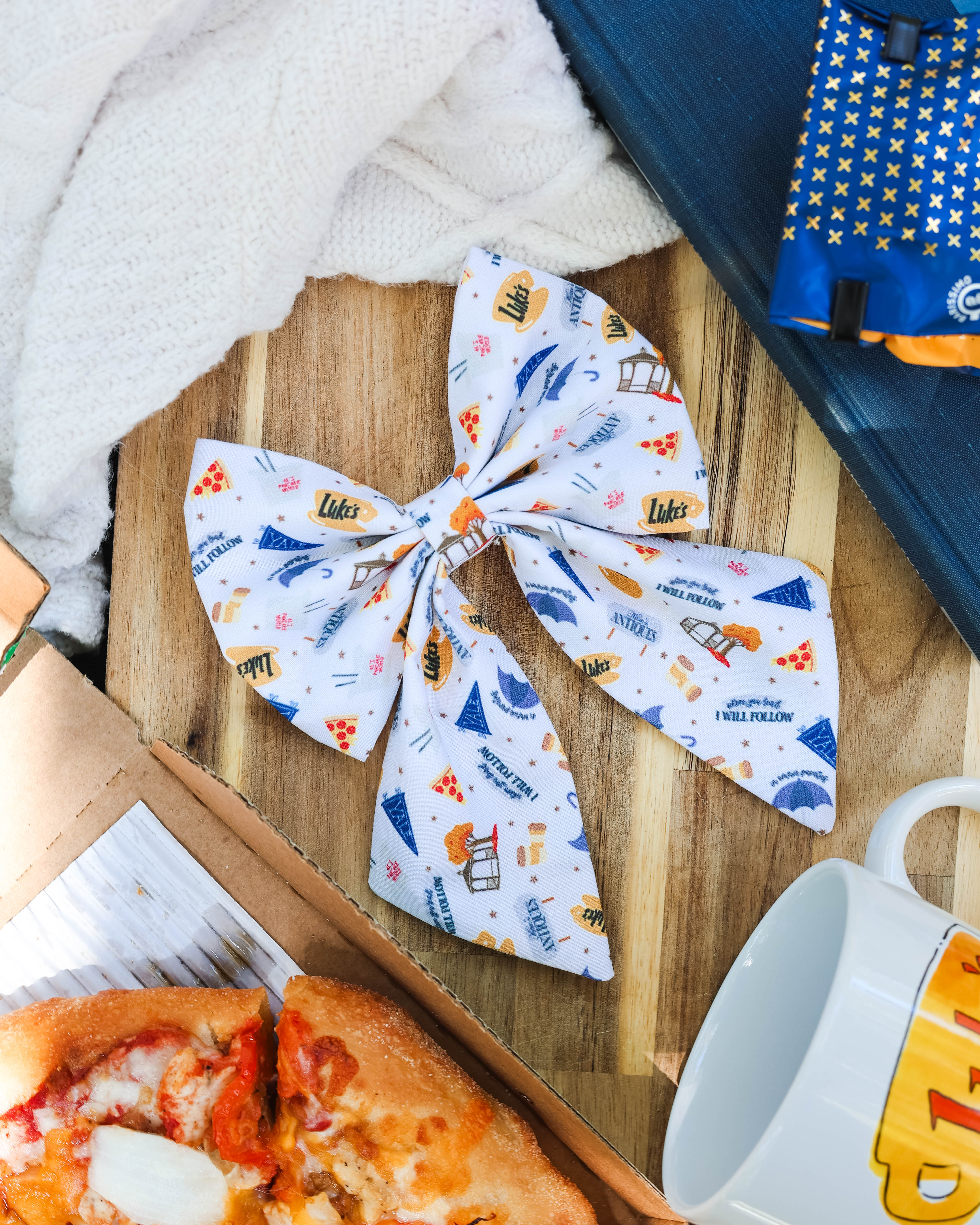 Lorelai Pet Sailor Bow - Modern Companion