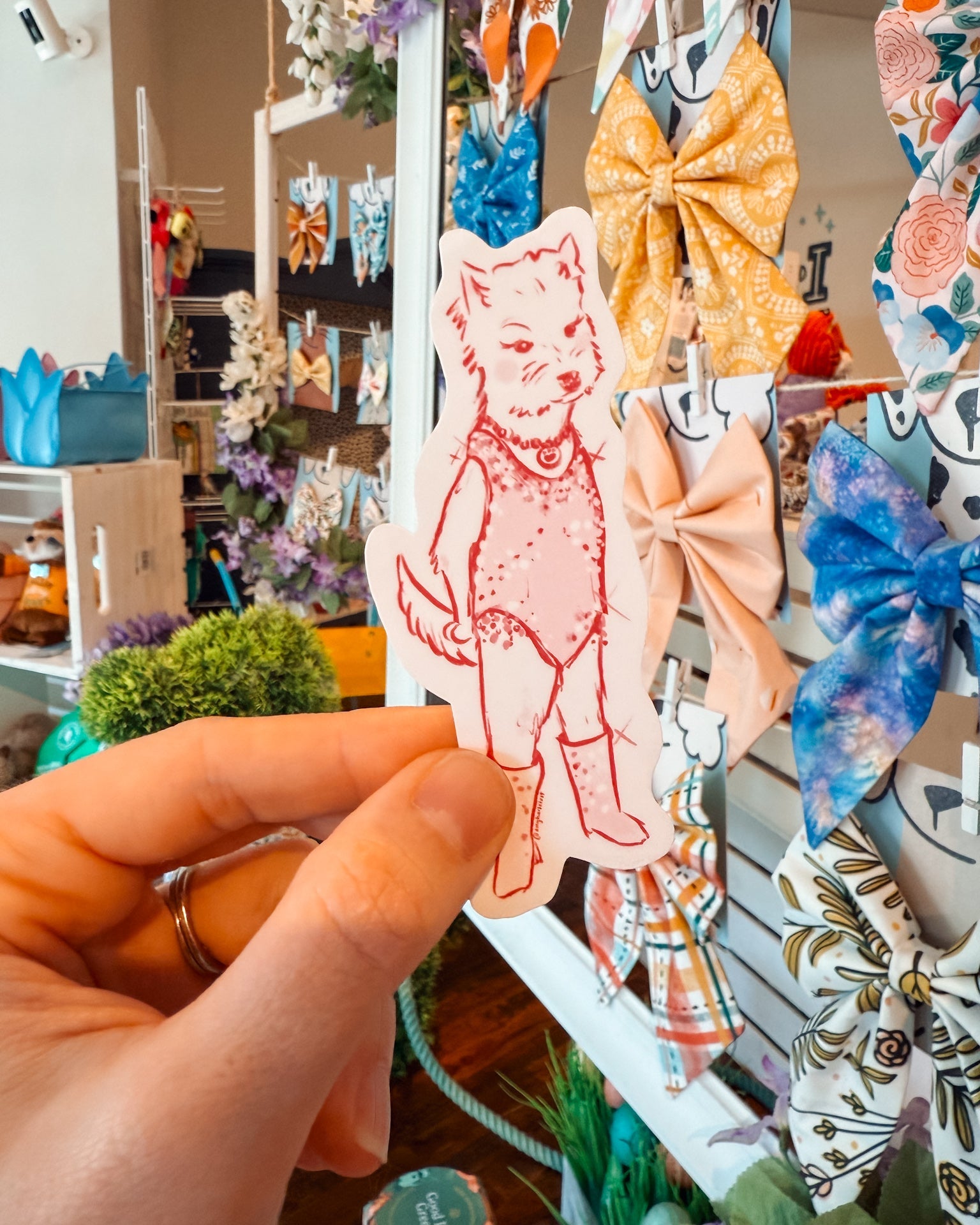 Lover Swiftie Pup Sticker - Modern Companion