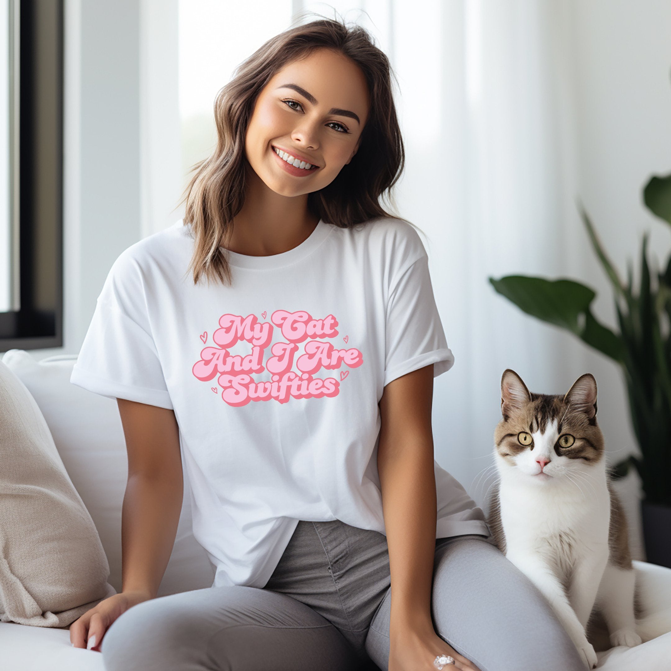 My Cat and I Are Swifties Tee - Modern Companion