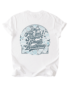 My Pet And I Support Small Businesses Tee - Modern Companion