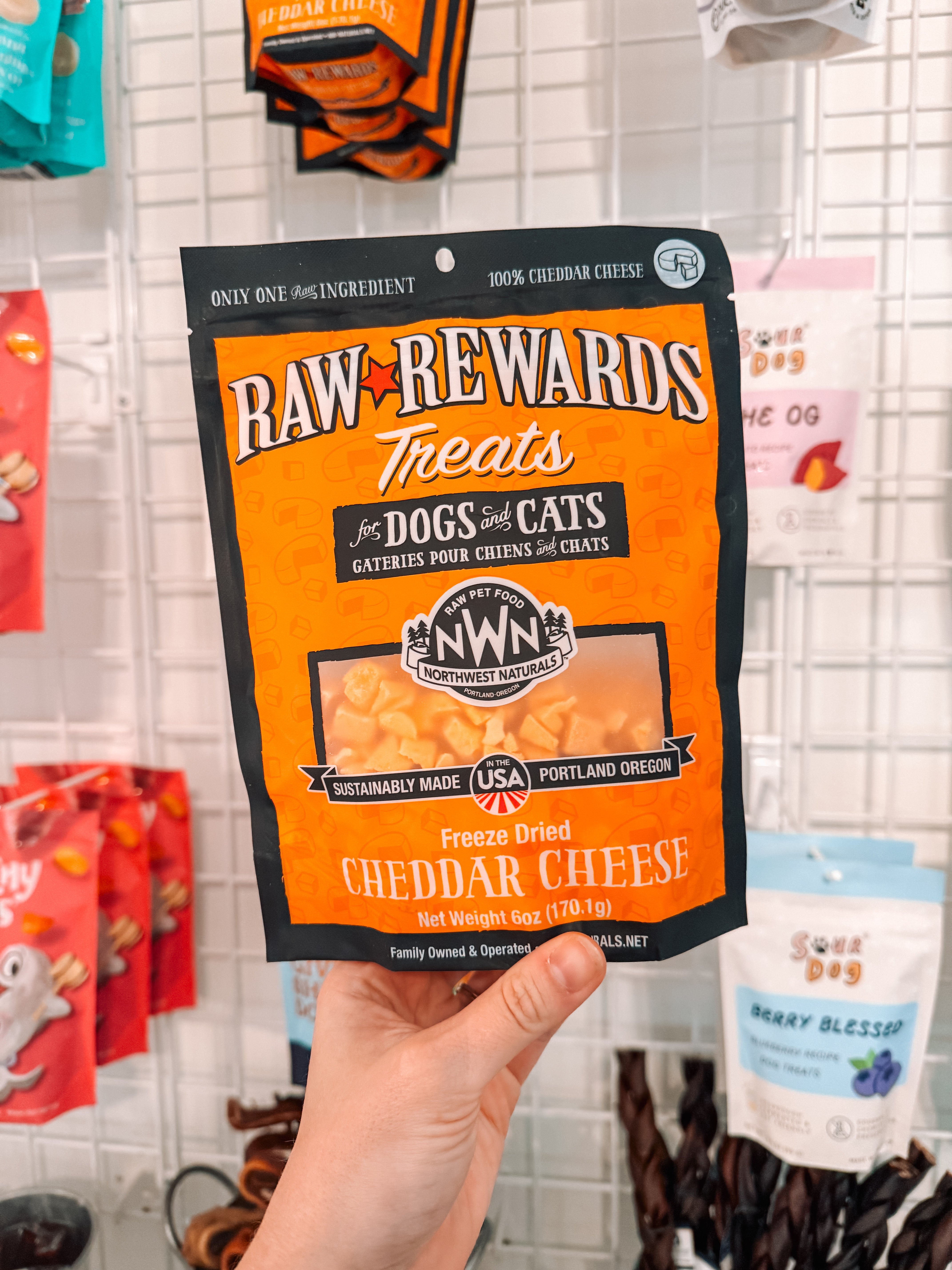 Northwest Naturals FD Treat Raw Rewards Cheddar Cheese - Modern Companion