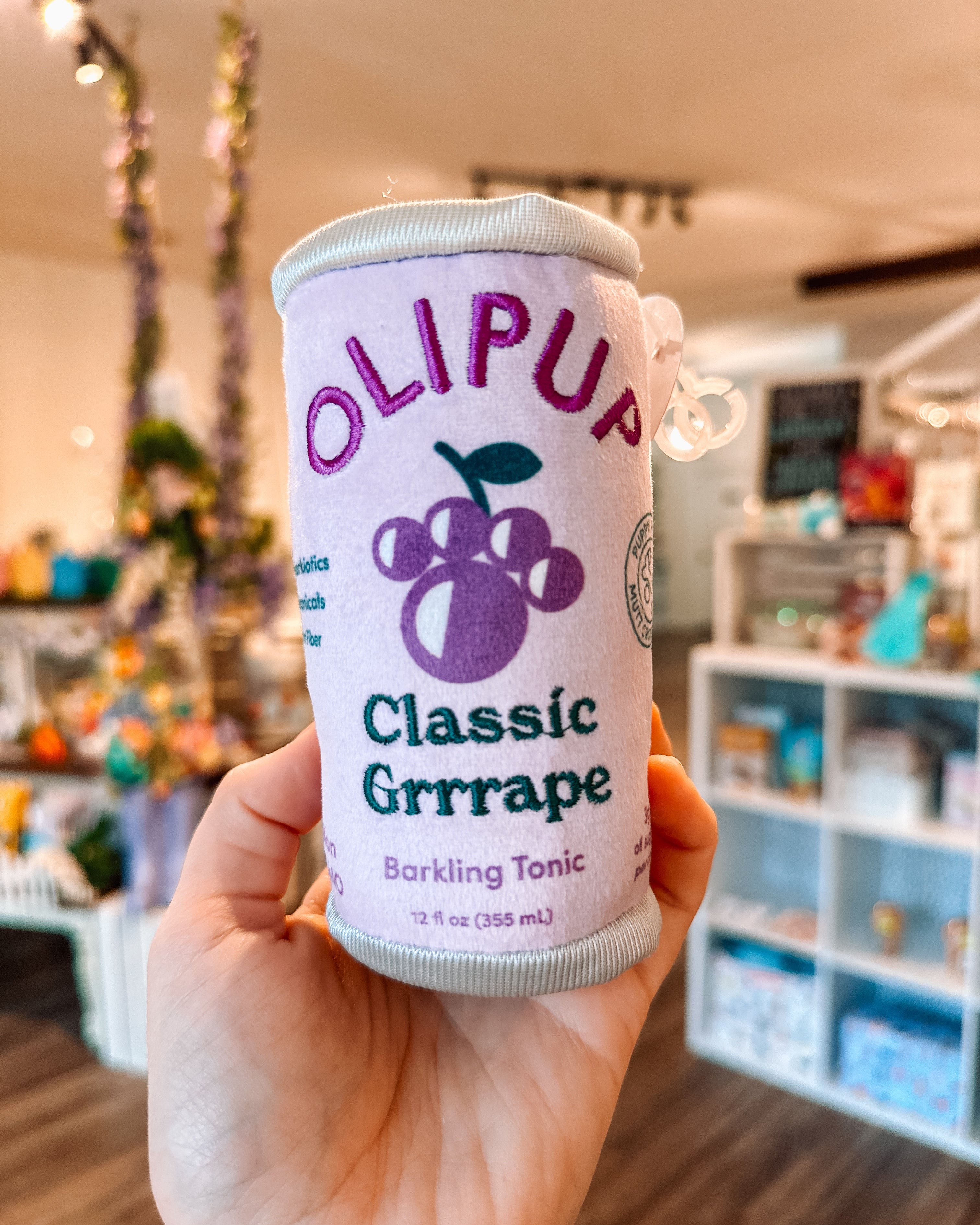 Olipup Grrrape Dog Toy - Modern Companion