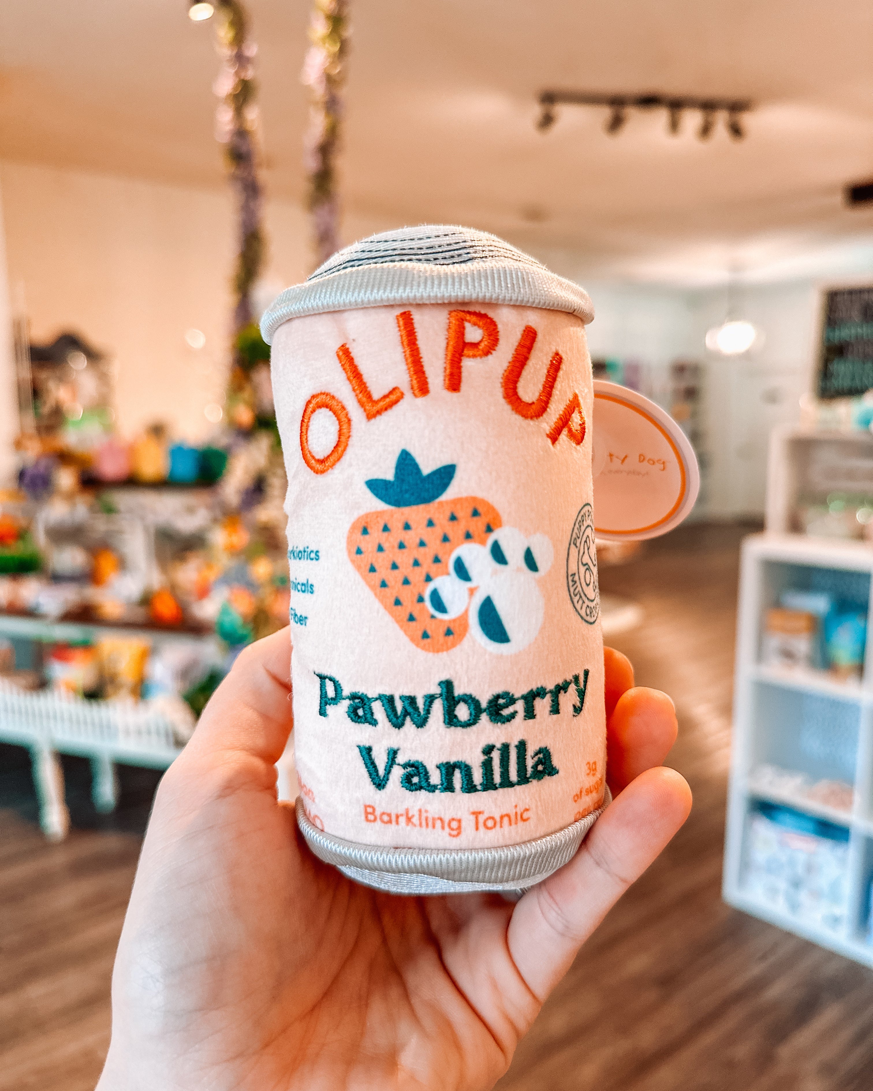 Olipup Pawberry Dog Toy - Modern Companion