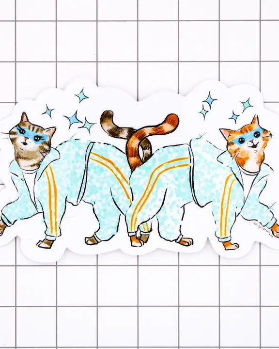 Opalite Cats Sticker - Modern Companion