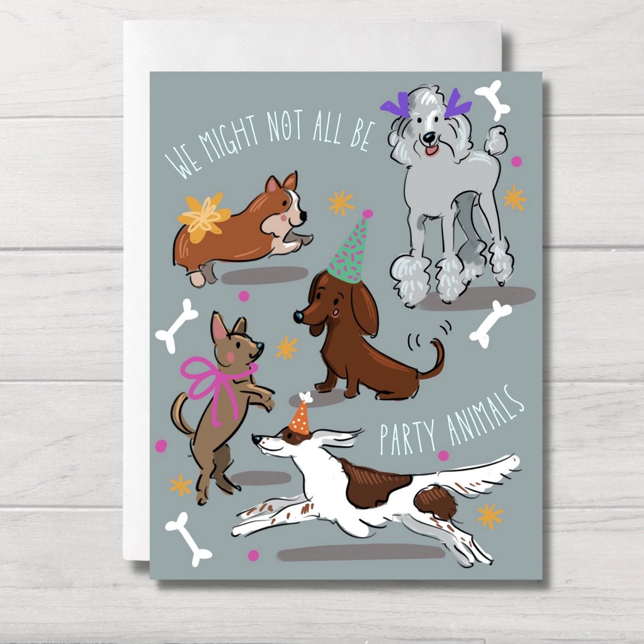 Party Animals Birthday Card - Modern Companion