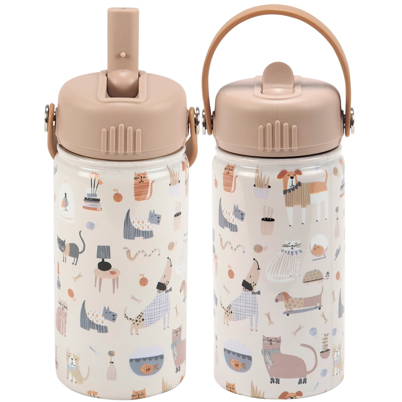 Pets Kids Water Bottle - Modern Companion