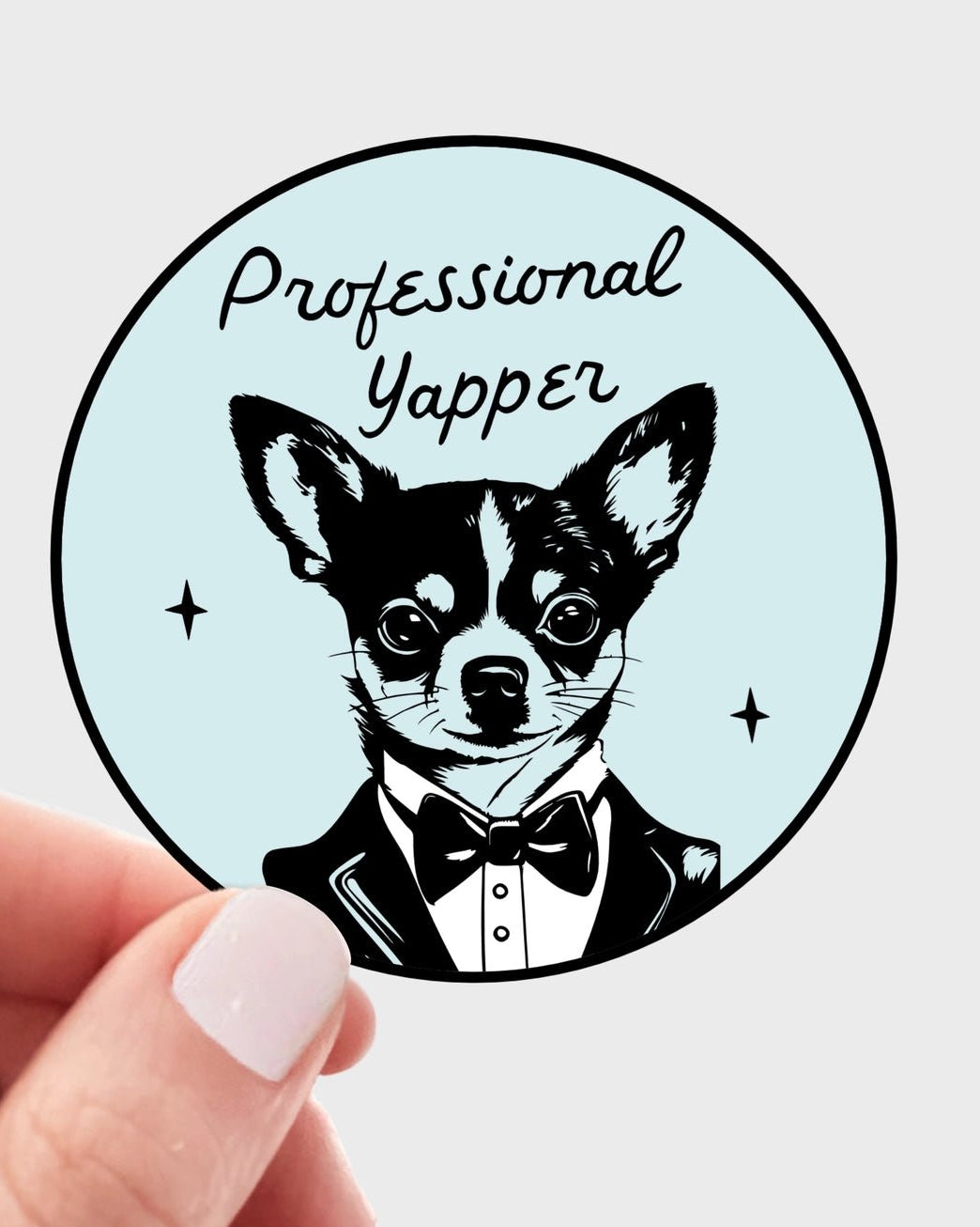 Professional Yapper Sticker - Modern Companion
