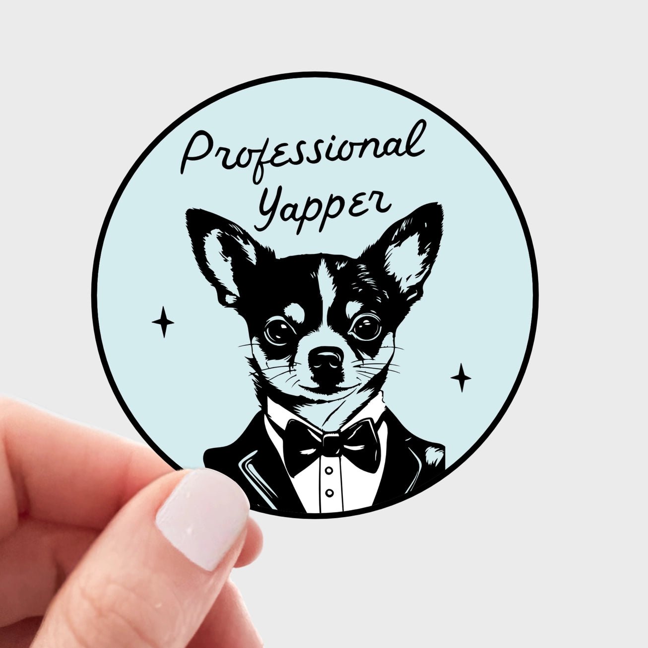 Professional Yapper Sticker - Modern Companion
