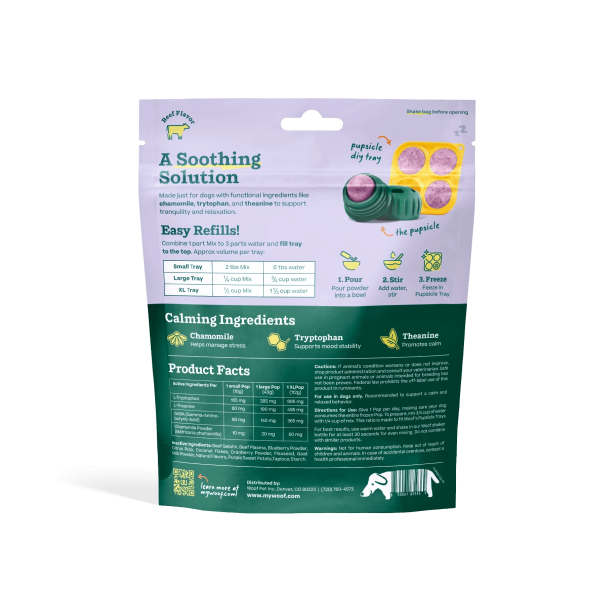 Pupsicle Treat Mix - Calming - Modern Companion