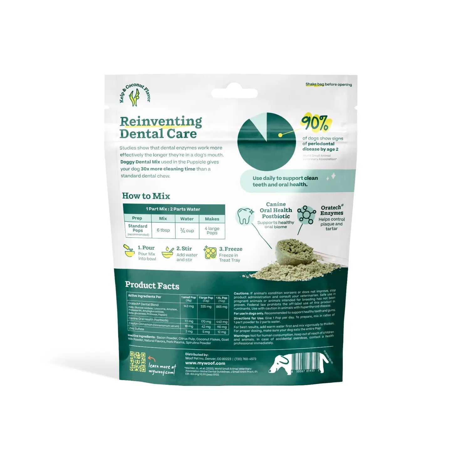 Pupsicle Treat Mix - Doggy Dental - Modern Companion