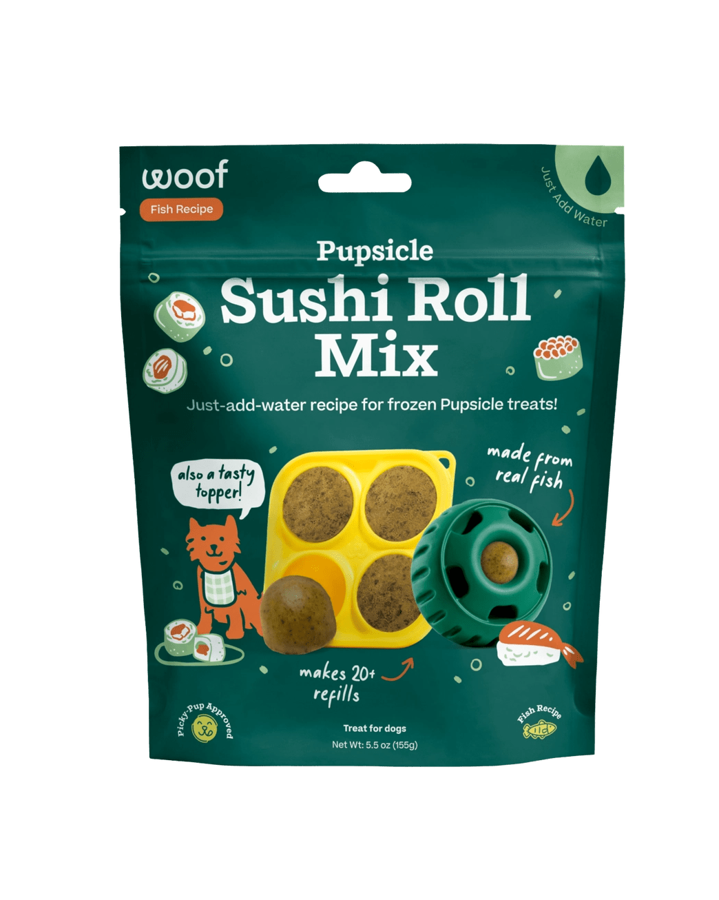 Pupsicle Treat Mix - Sushi Roll - Modern Companion