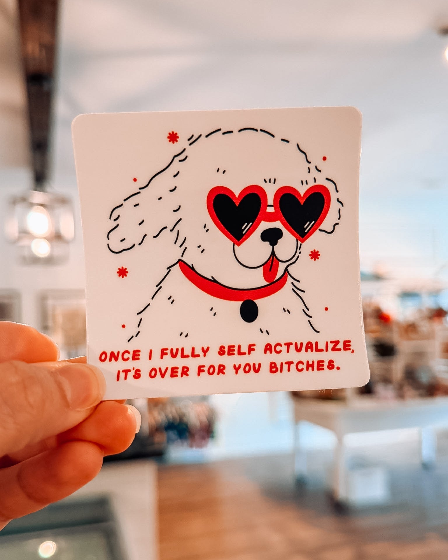 Self Actualize Sticker - Modern Companion