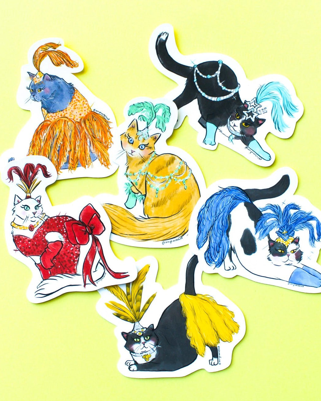 Showcat Sticker Pack - Modern Companion