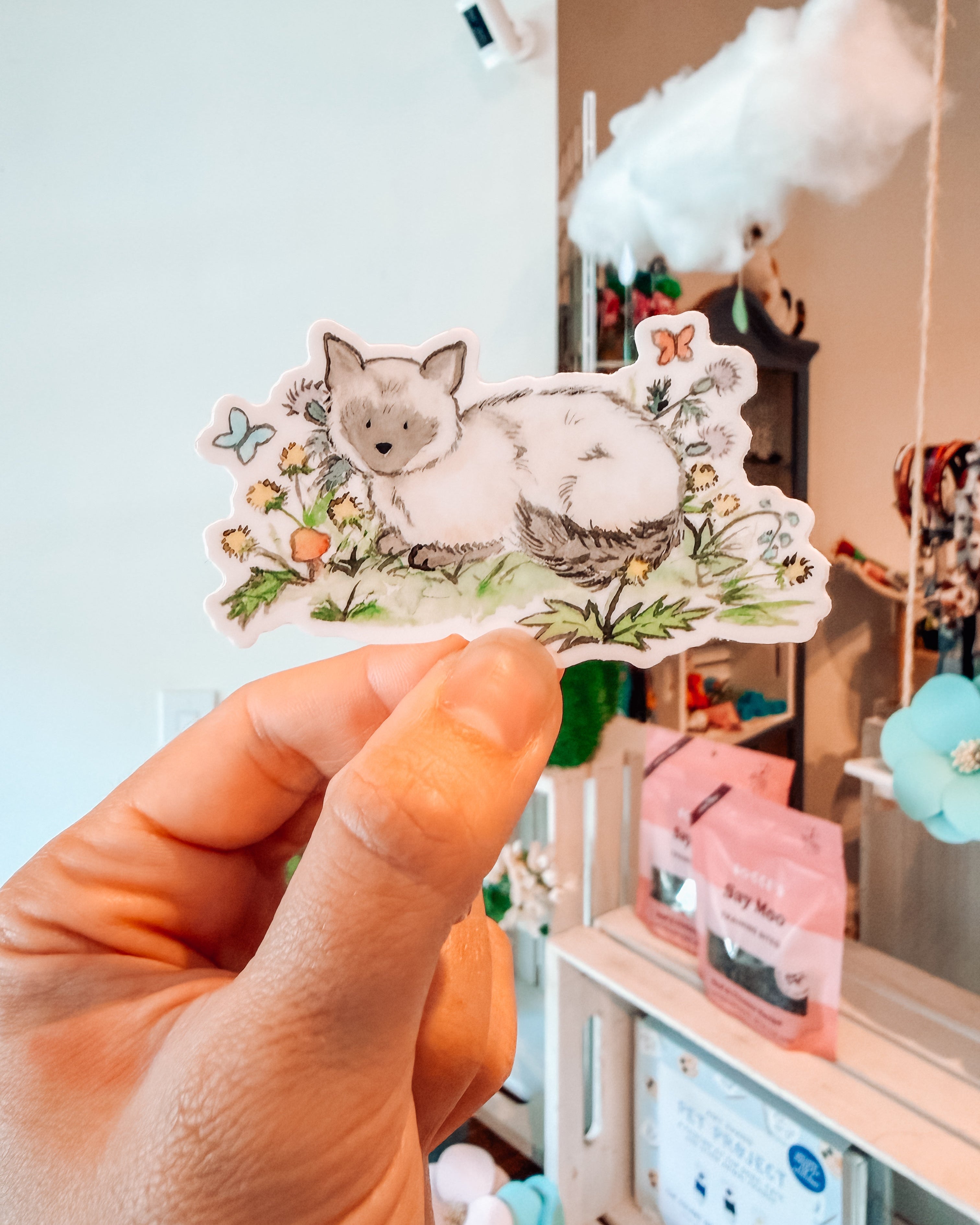 Siamese Cat Sticker - Modern Companion