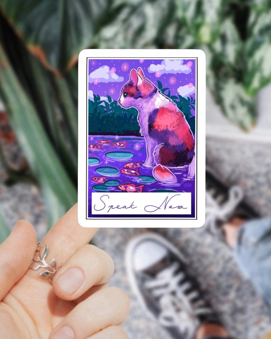 Speak Now Sticker - Modern Companion