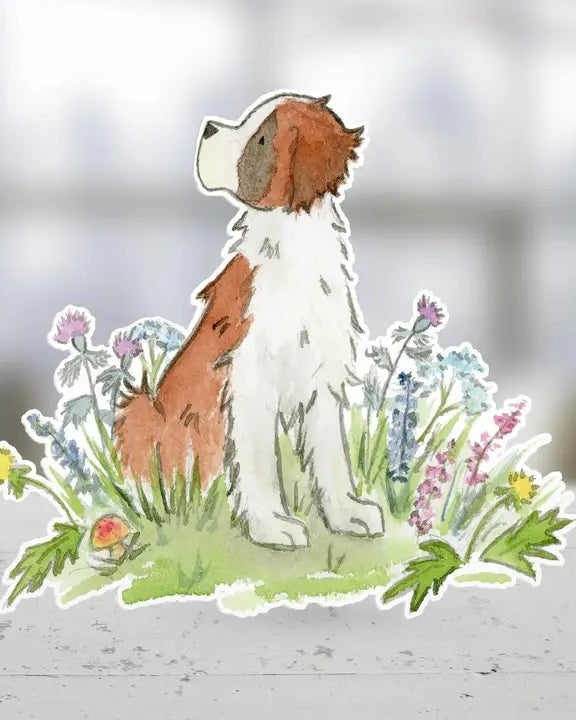 St. Bernard Sticker - Modern Companion