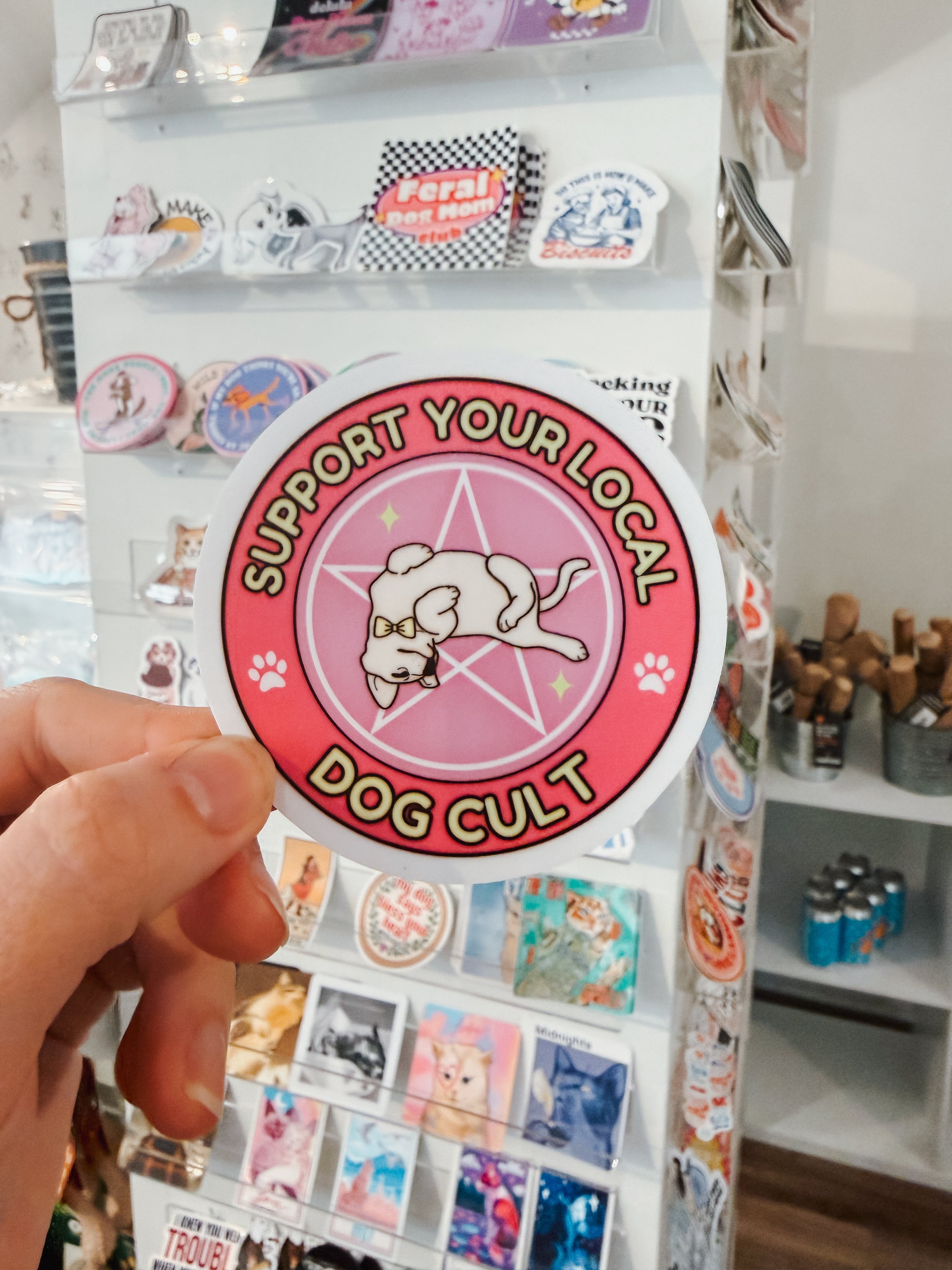 Support your local Dog Cult Sticker - Modern Companion