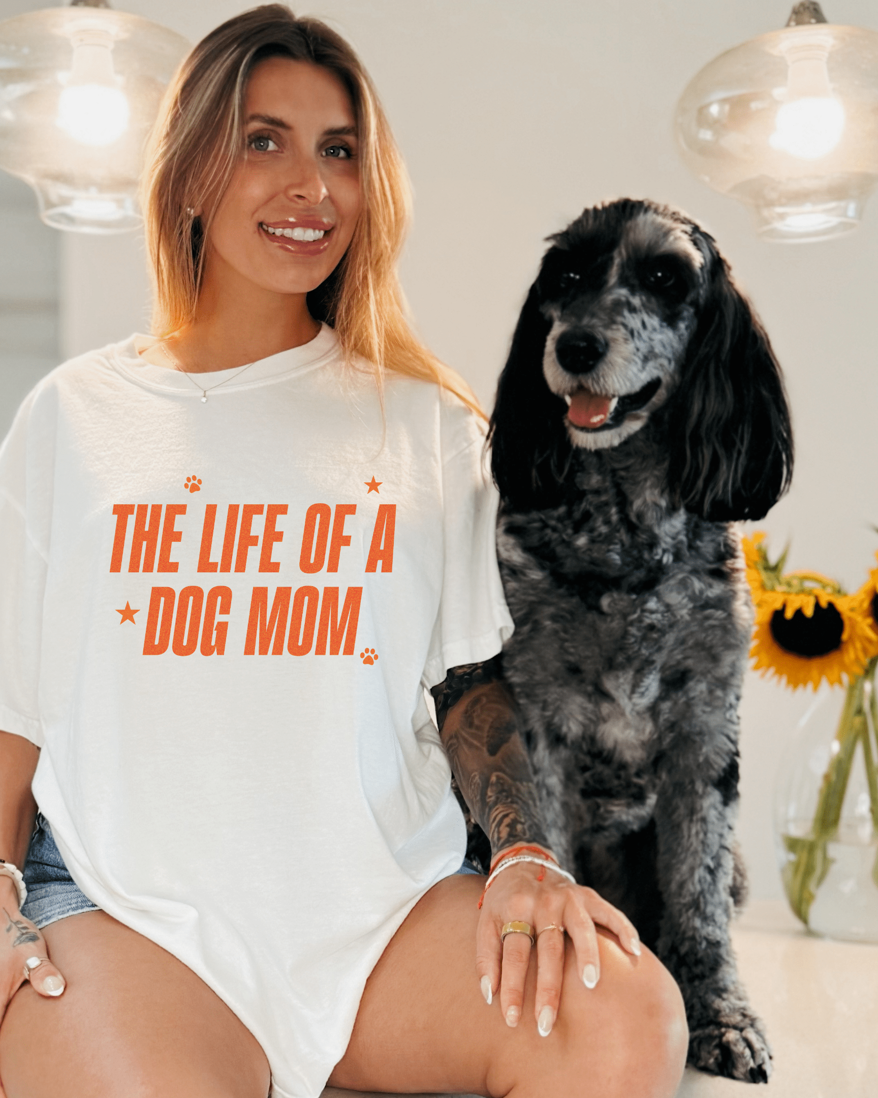 The Life of A Dog Mom Tee (Pre - Order) - Modern Companion
