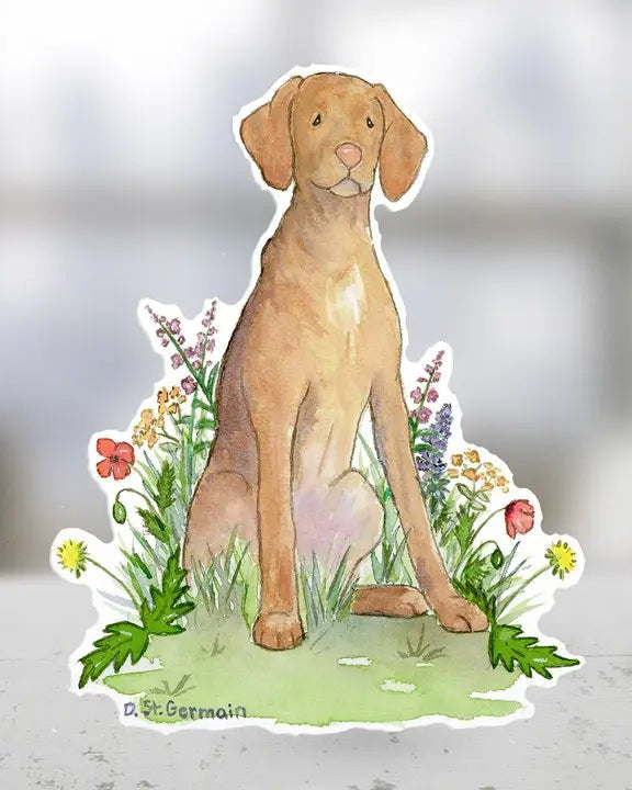 Vizsla Vinyl Sticker - Modern Companion