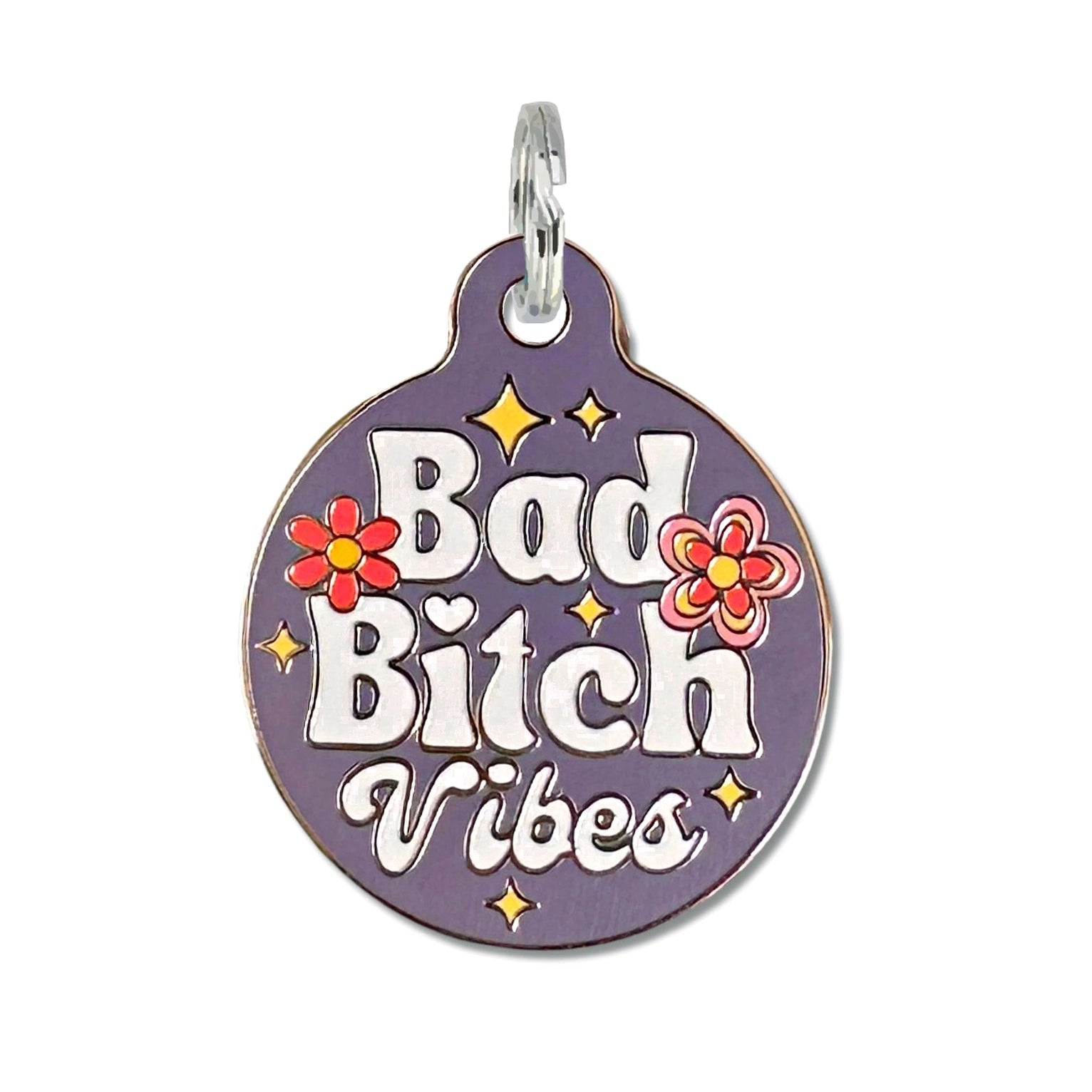 Bad Bitch Vibes Pet ID Tag - Modern Companion