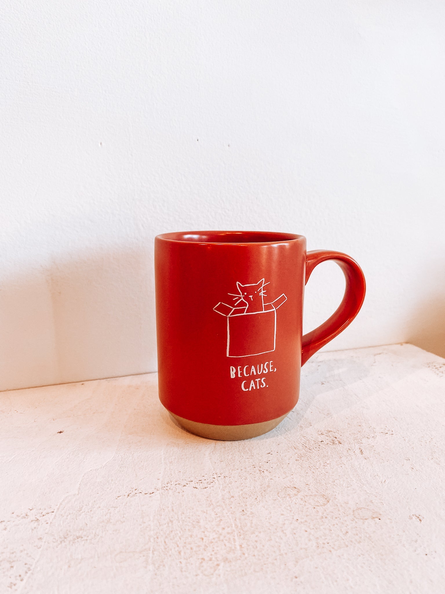 Because Cats Mug - Modern Companion