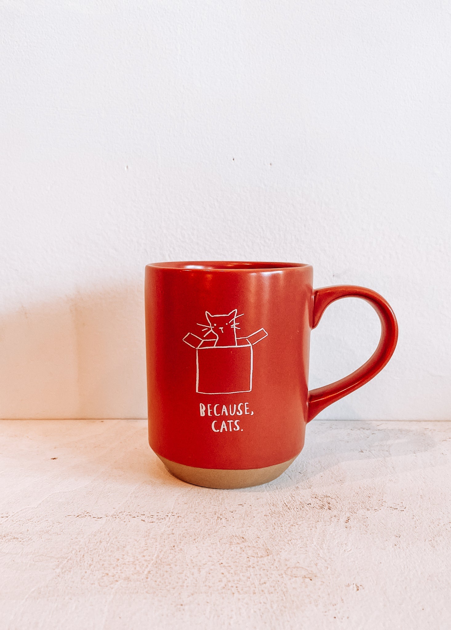 Because Cats Mug - Modern Companion