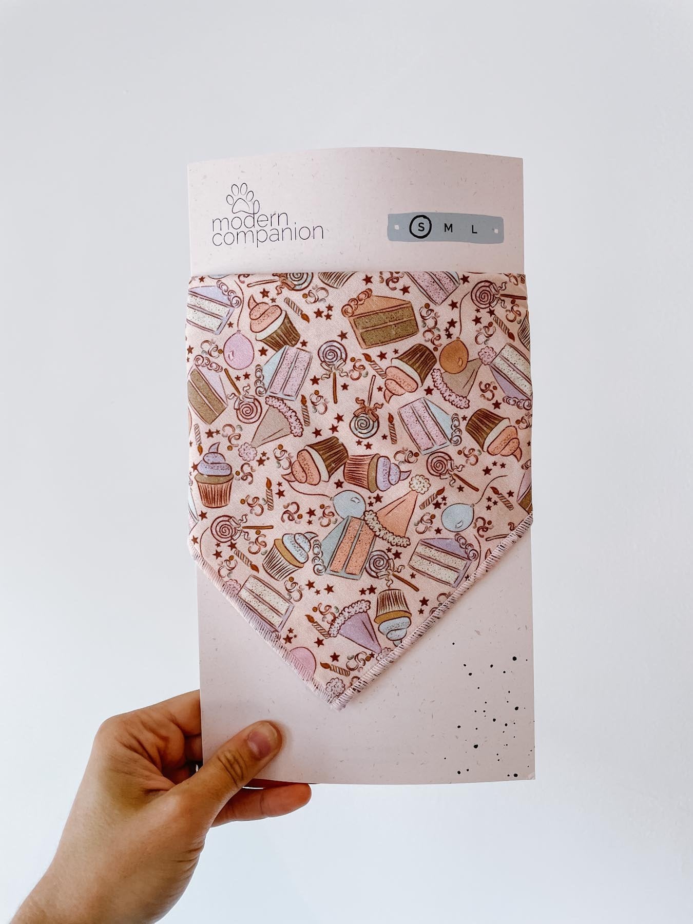 Birthday Wishes in Pink Bandana - Modern Companion