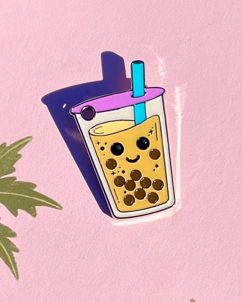 Boba Bubble Tea Pet ID Tag - Modern Companion