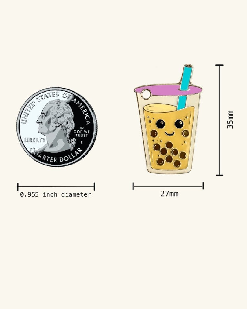 Boba Bubble Tea Pet ID Tag - Modern Companion