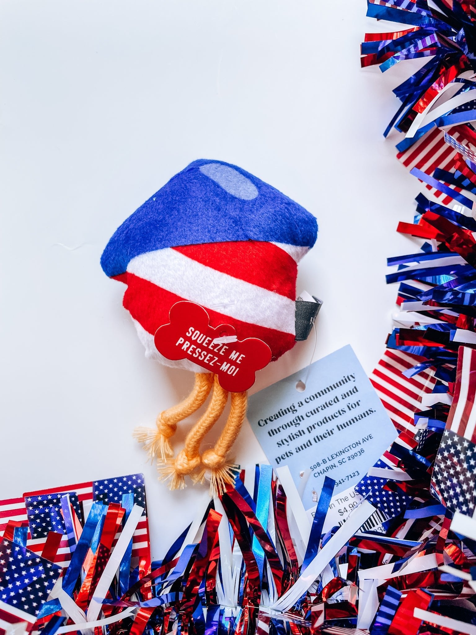 Born In The USA Mini Plush Toy - Modern Companion
