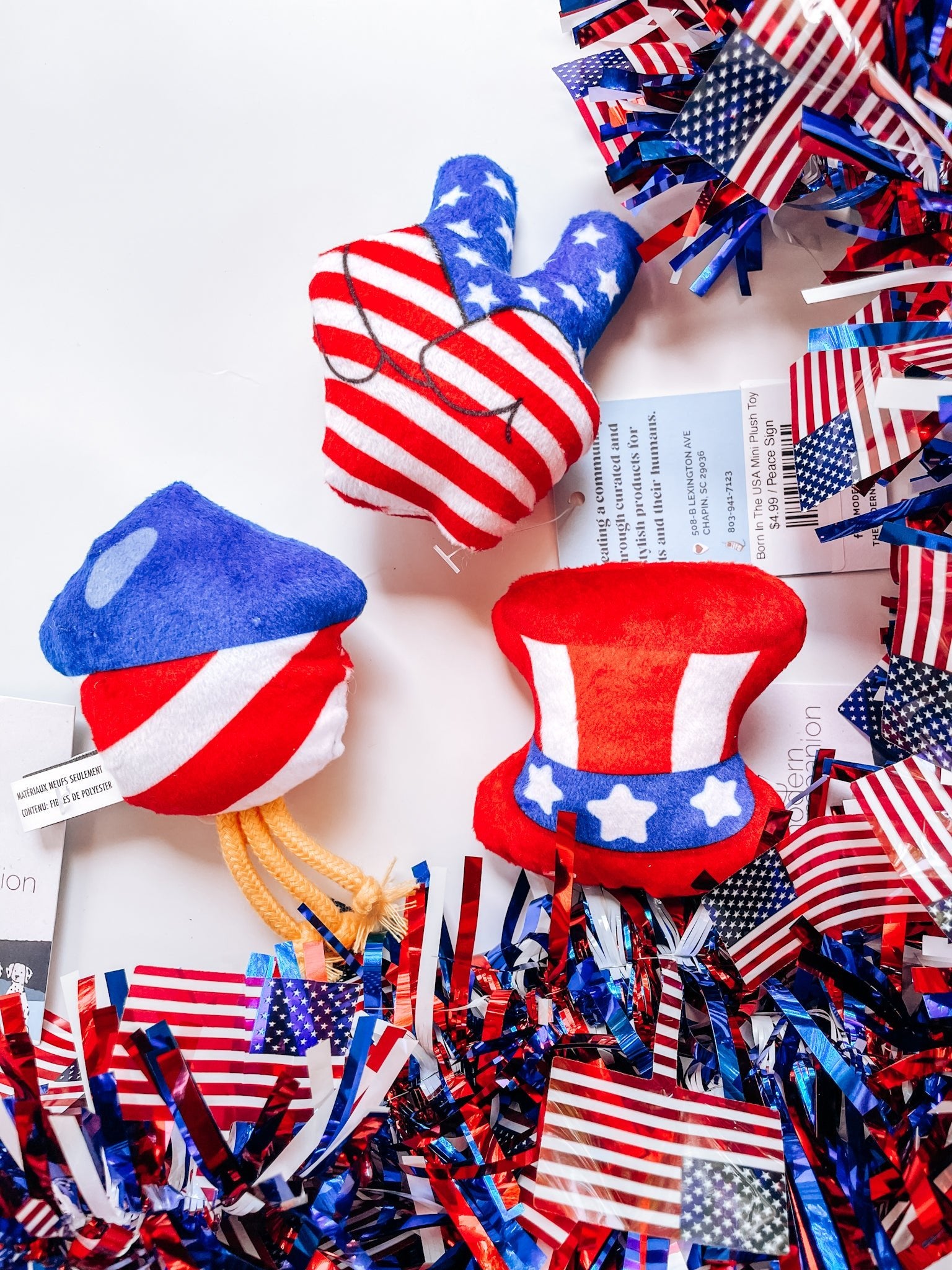 Born In The USA Mini Plush Toy - Modern Companion