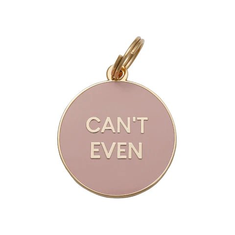 Can't Even Pet ID Tag - Modern Companion