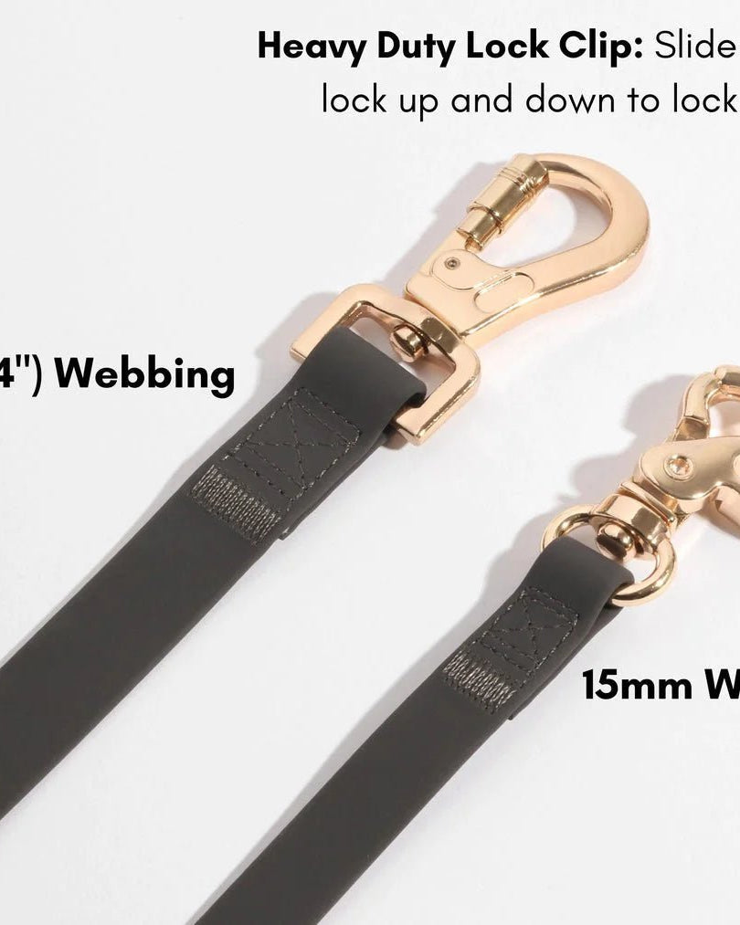 Cherry Red Hands-Free Waterproof Leash - Modern Companion