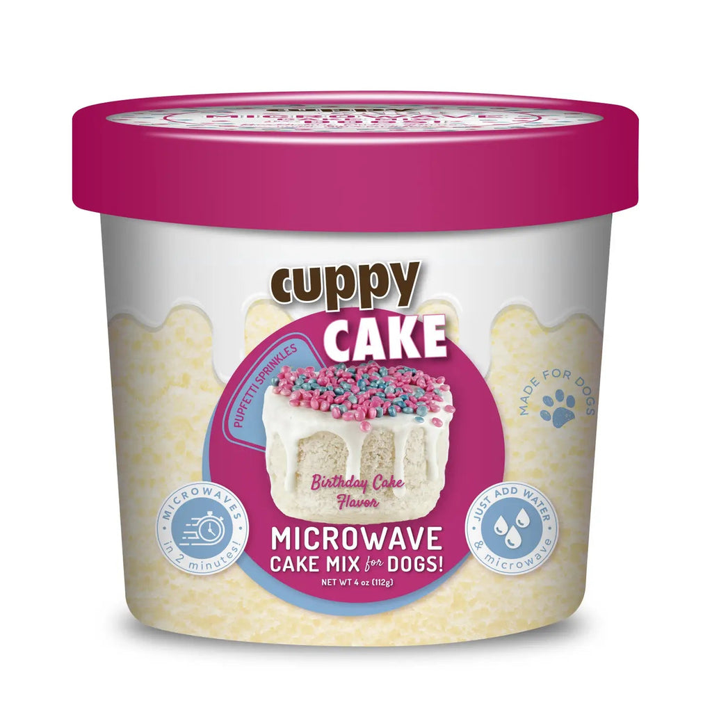 Cuppy Cake Microwaveable Birthday Cake W/ Sprinkles - Modern Companion