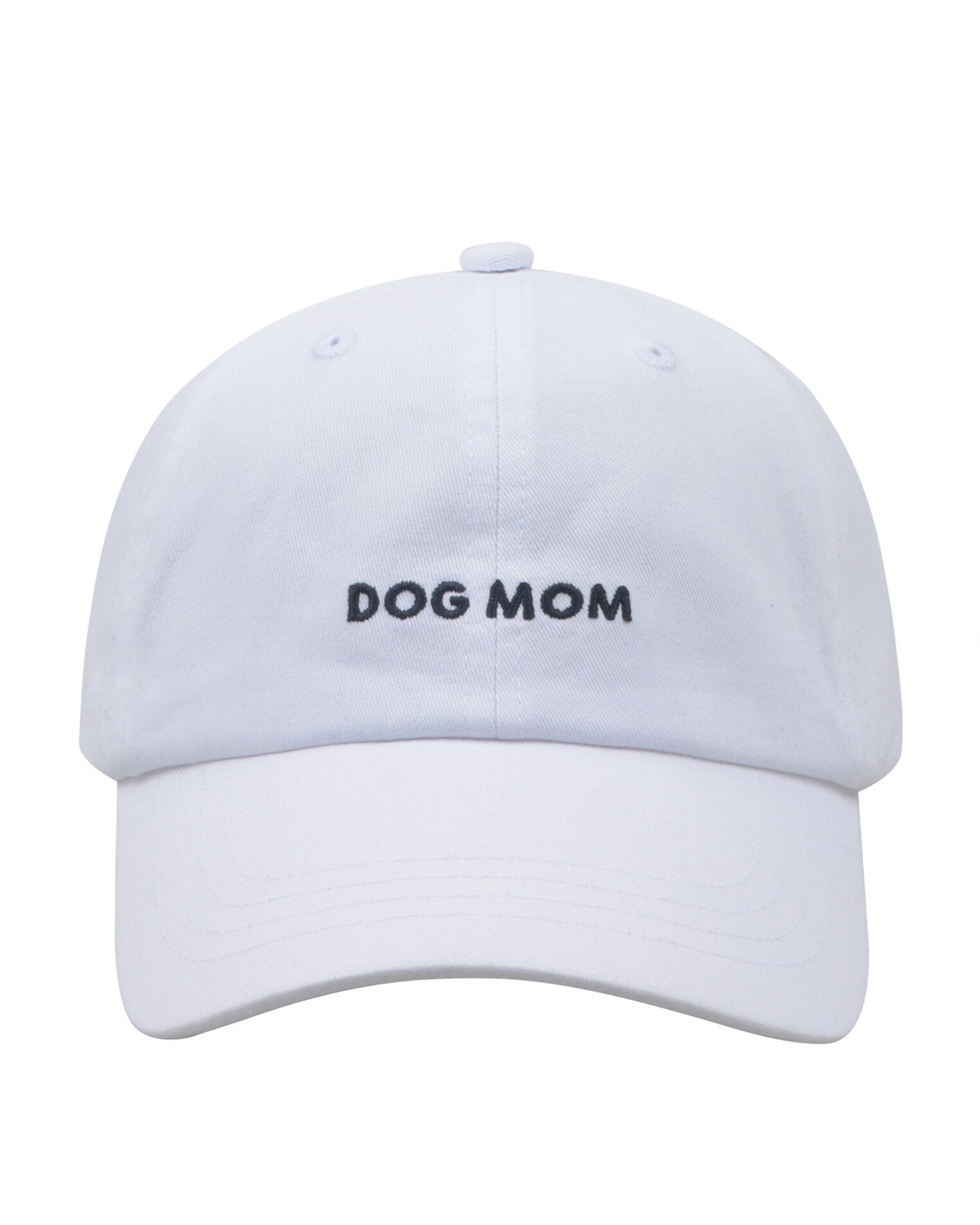 Dog Mom White Hat - Modern Companion