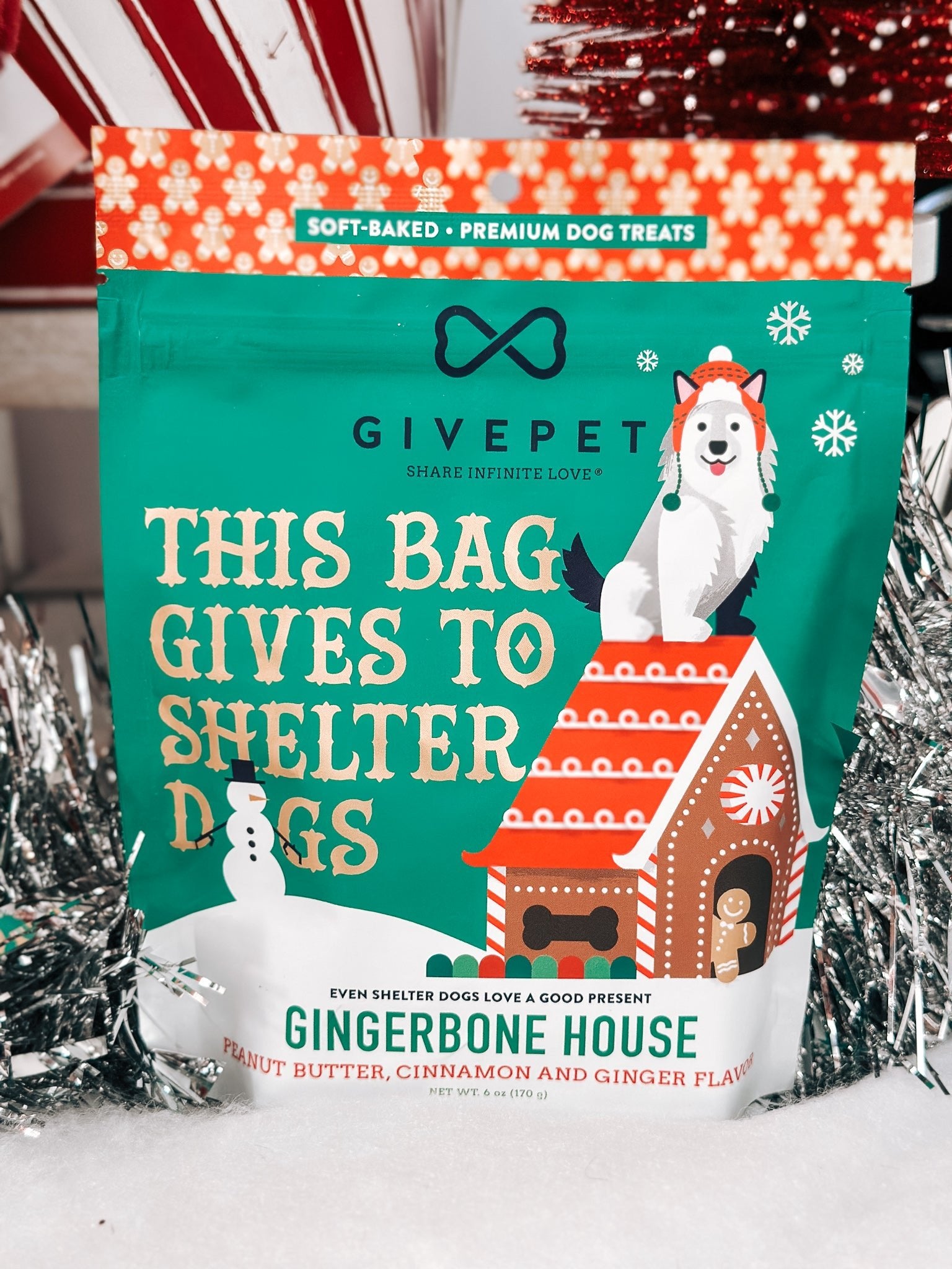 Gingerbone House GivePet Treats - Modern Companion