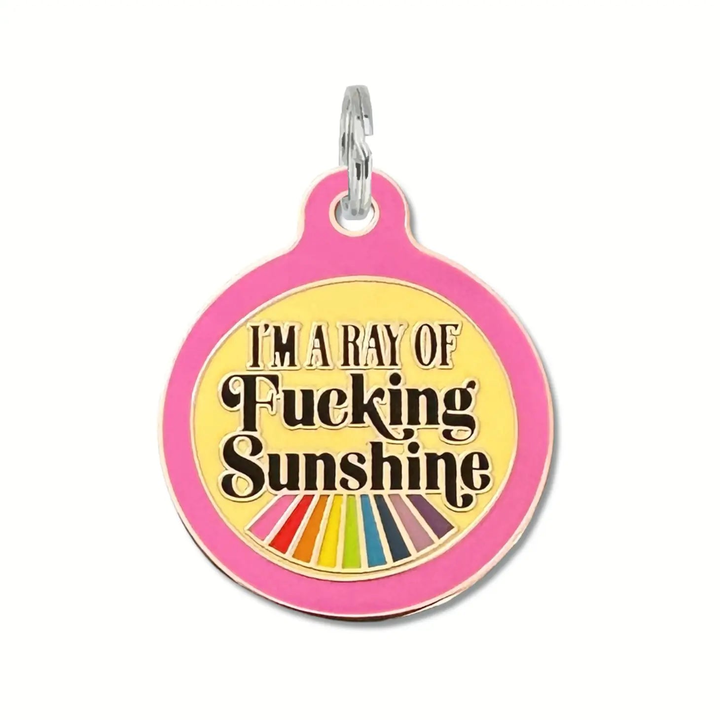 I'm A Ray of F*cking Sunshine Pet ID Tag - Modern Companion