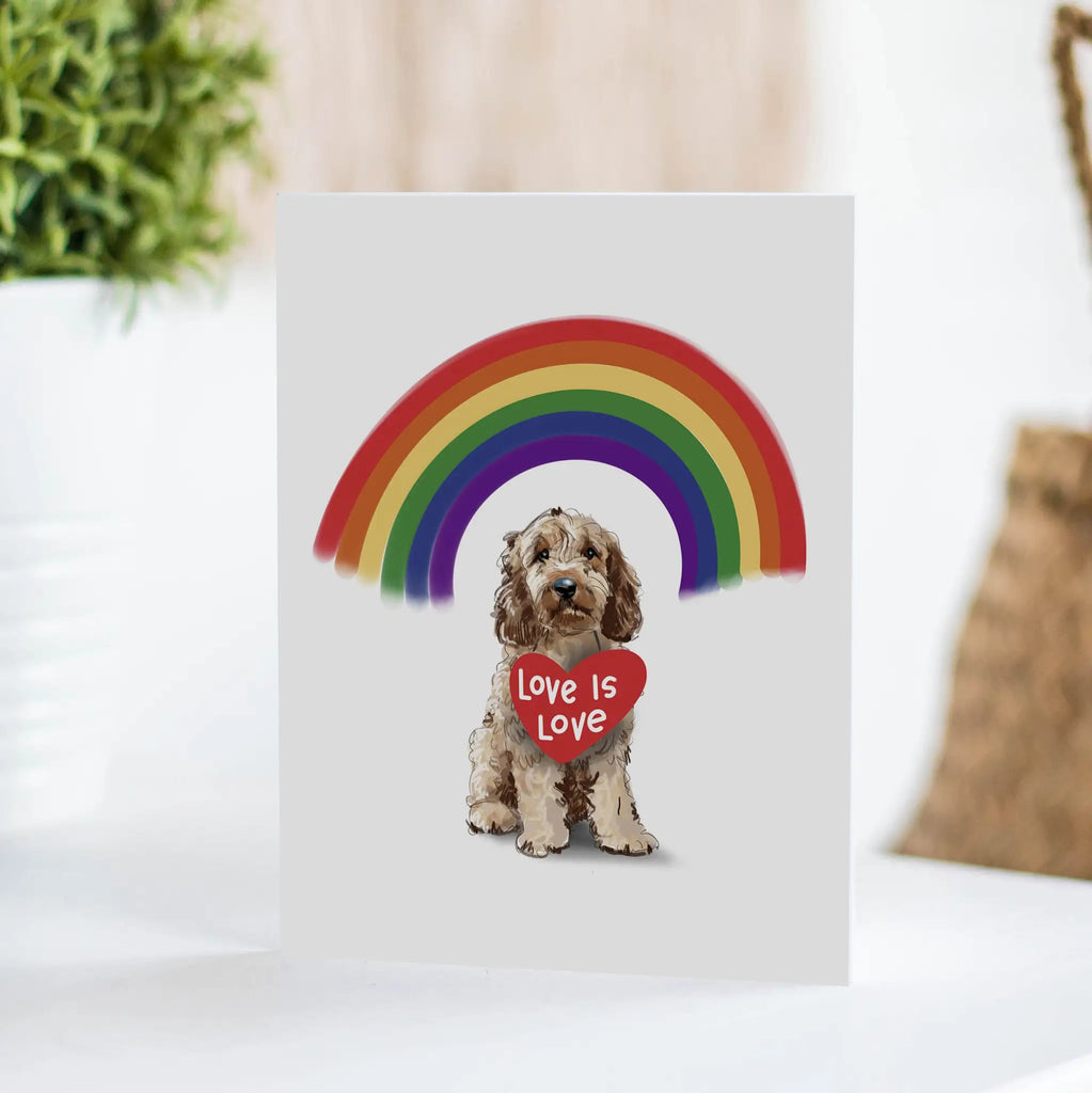 Love is Love Doodle Pride Card - Modern Companion