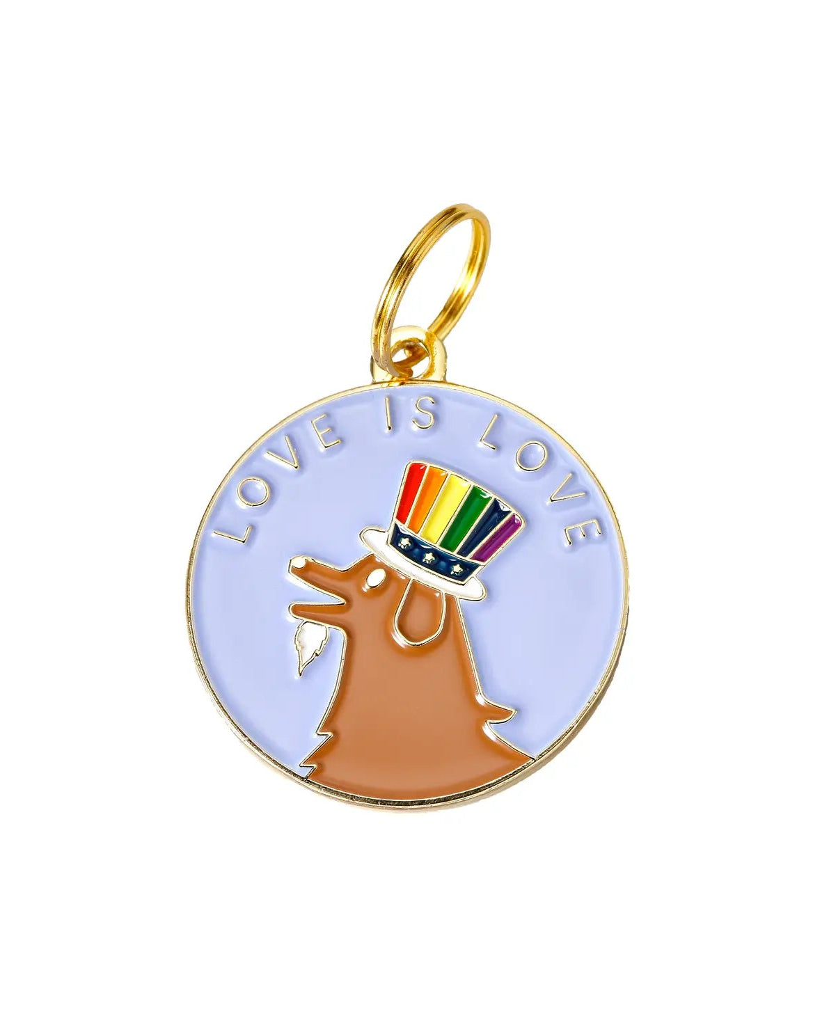 Love Is Love Pet ID Tag - Modern Companion