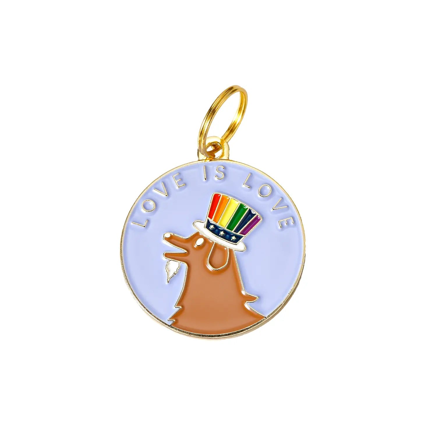 Love Is Love Pet ID Tag - Modern Companion
