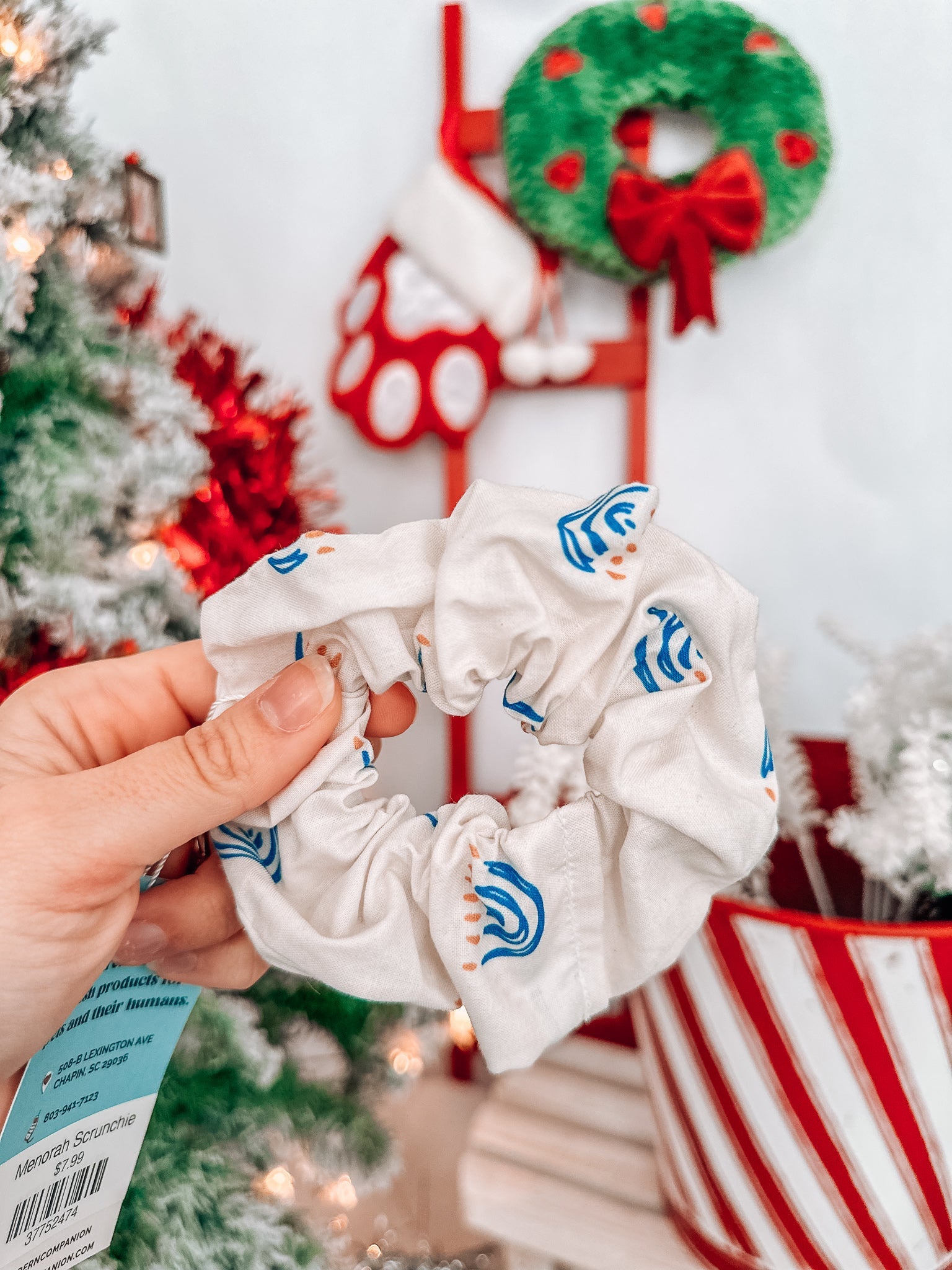 Menorah Scrunchie - Modern Companion