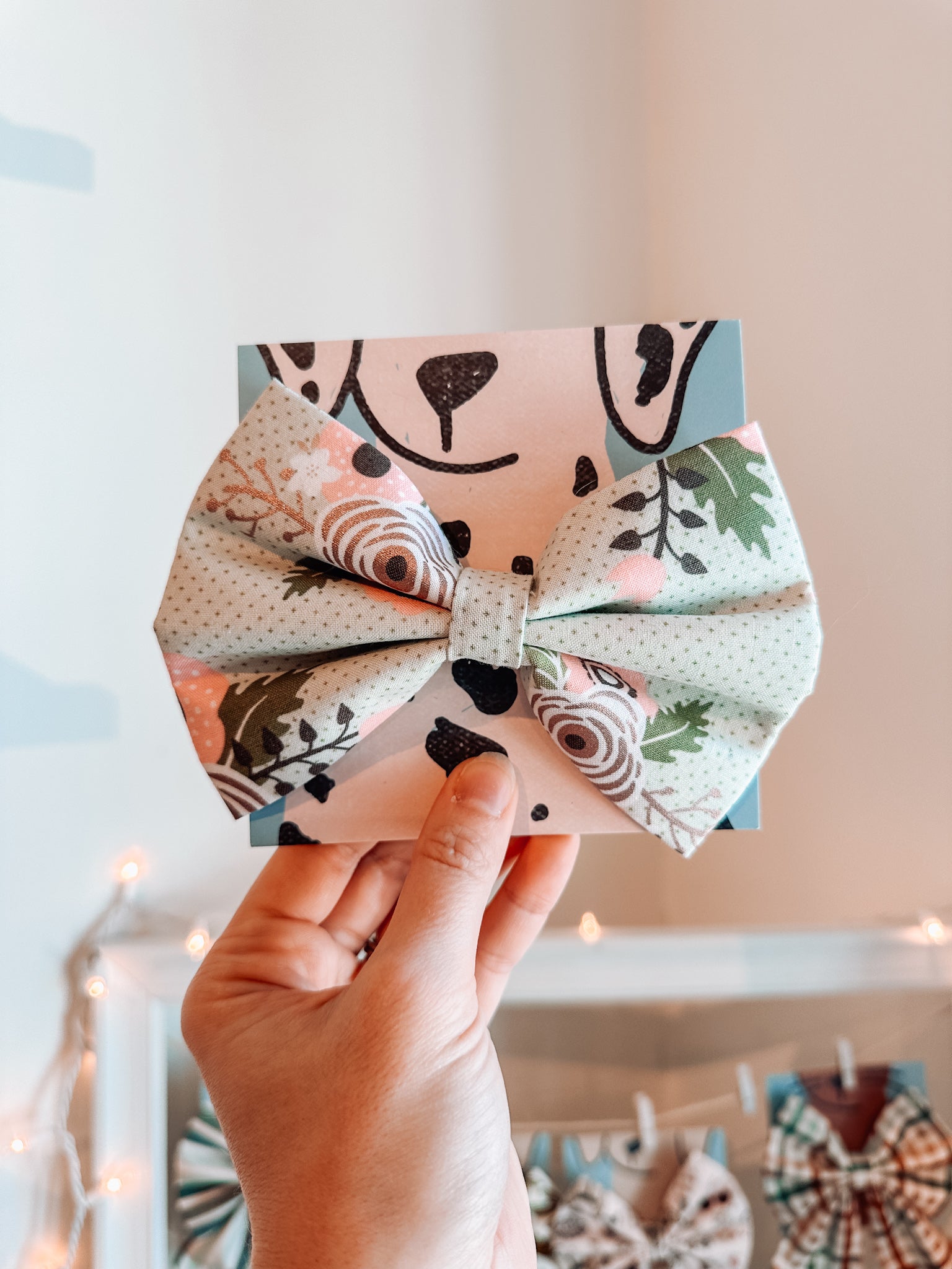 Peony Bow Tie - Modern Companion