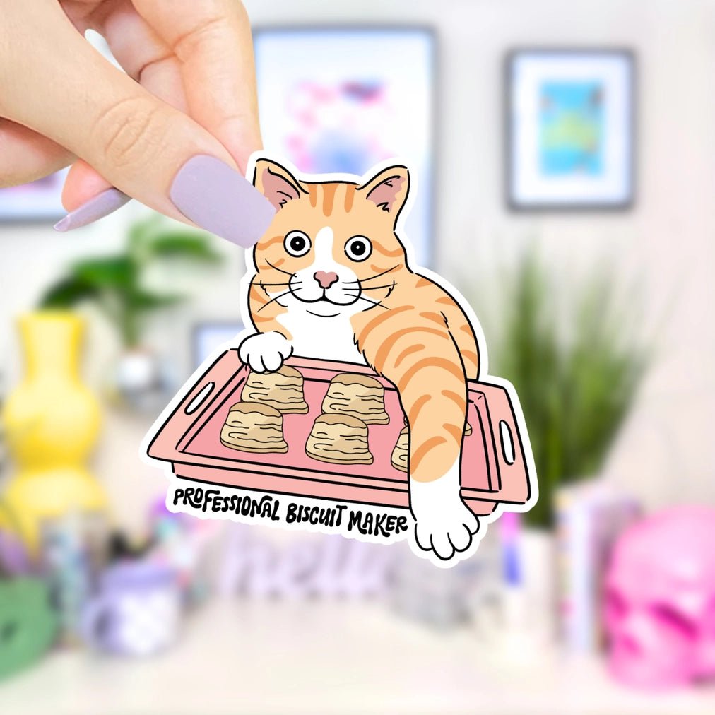 Professional Biscuit Maker Sticker - Modern Companion