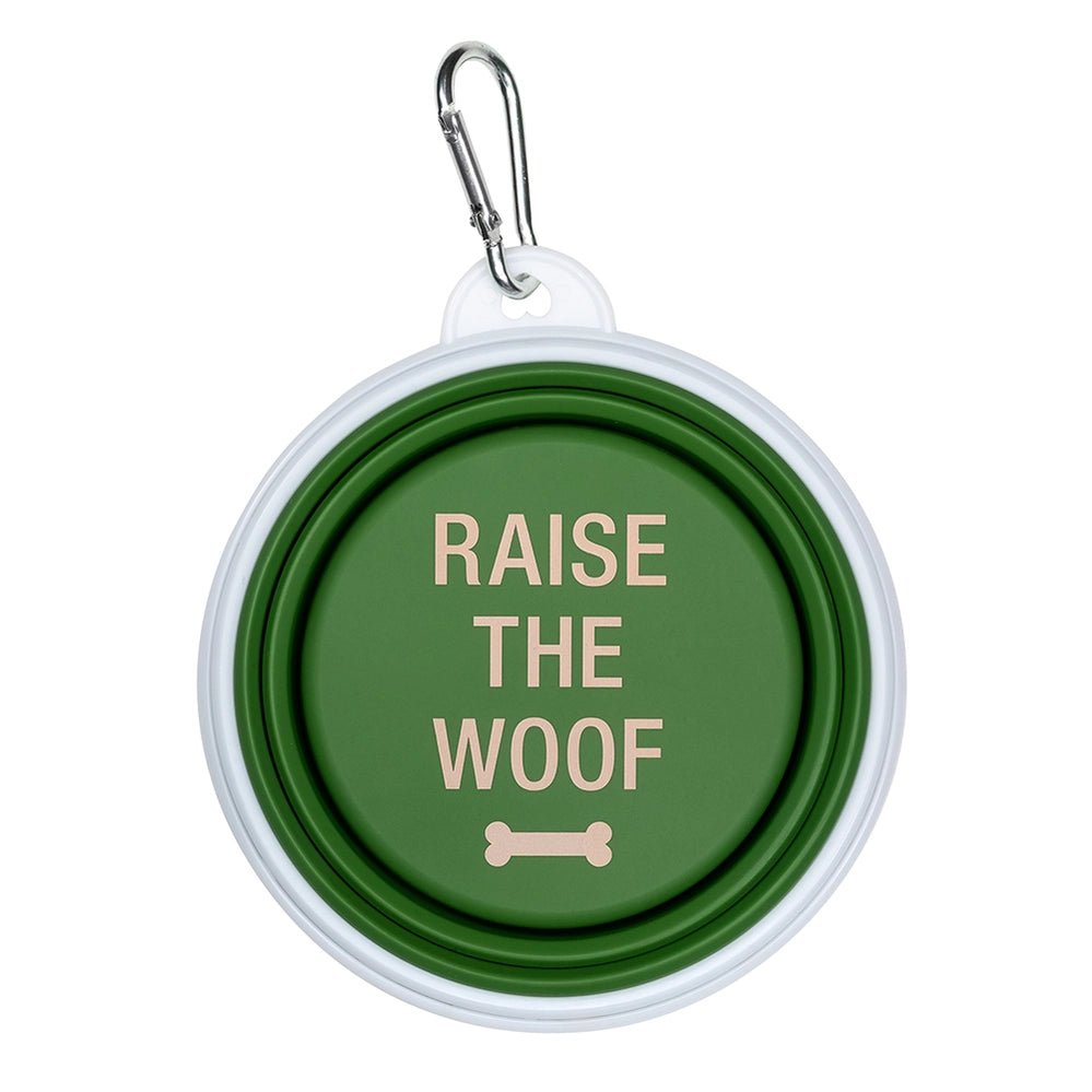 Raise the Woof Dog Bowl - Modern Companion