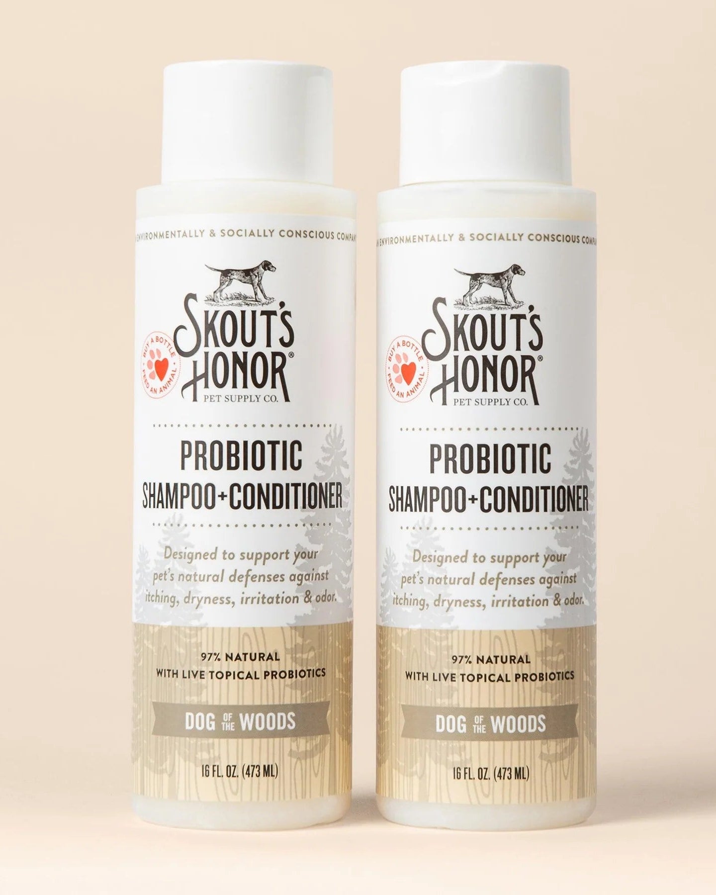 Skout's Honor Probiotic Shampoo + Conditioner - Modern Companion