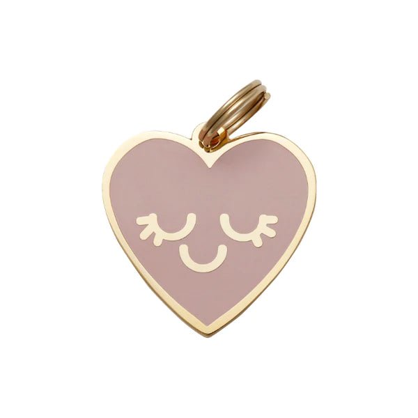 Smiling Heart Pet ID Tag - Modern Companion