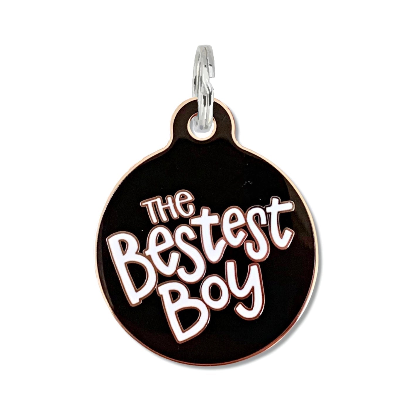 The Bestest Boy Pet ID Tag - Modern Companion