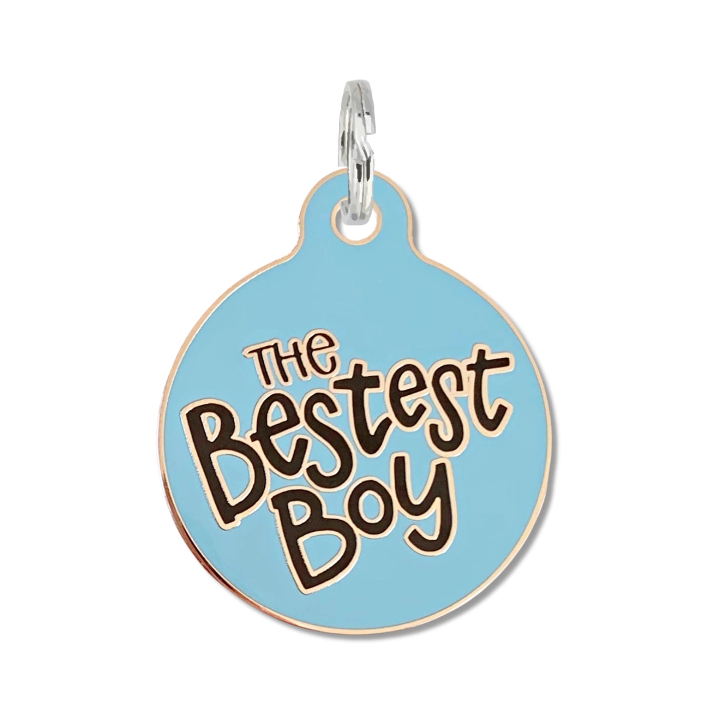 The Bestest Boy Pet ID Tag - Modern Companion