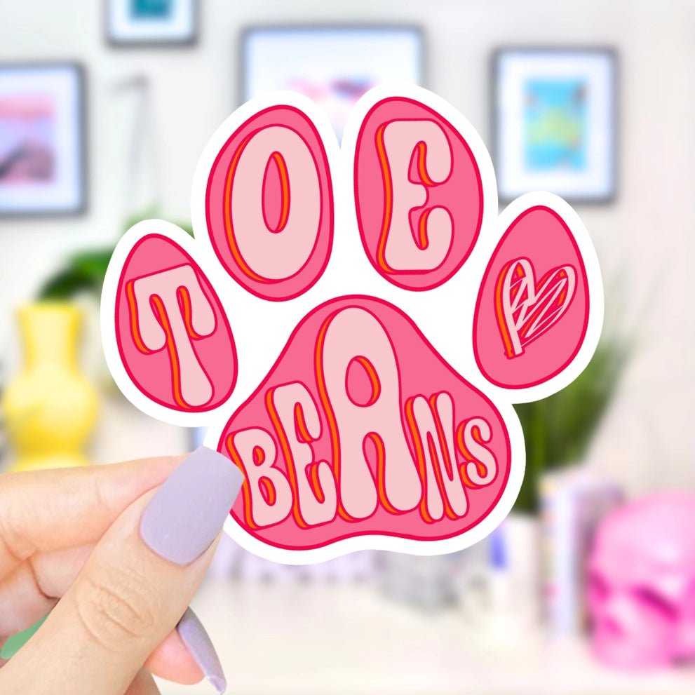 Toe Beans Sticker - Modern Companion